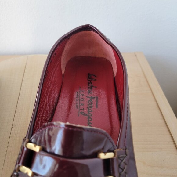 Salvatore Ferragamo Sport Women’s Leather Loafers (Size: 7½) - Picture 3 of 14